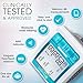 iProven Blood Pressure Cuff, Automatic Wrist Blood Pressure Monitor with Irregular Heartbeat Detection, 1 Size bp Cuff fits All, Compact and Easy to Carry Digital Home Blood Pressure Monitor