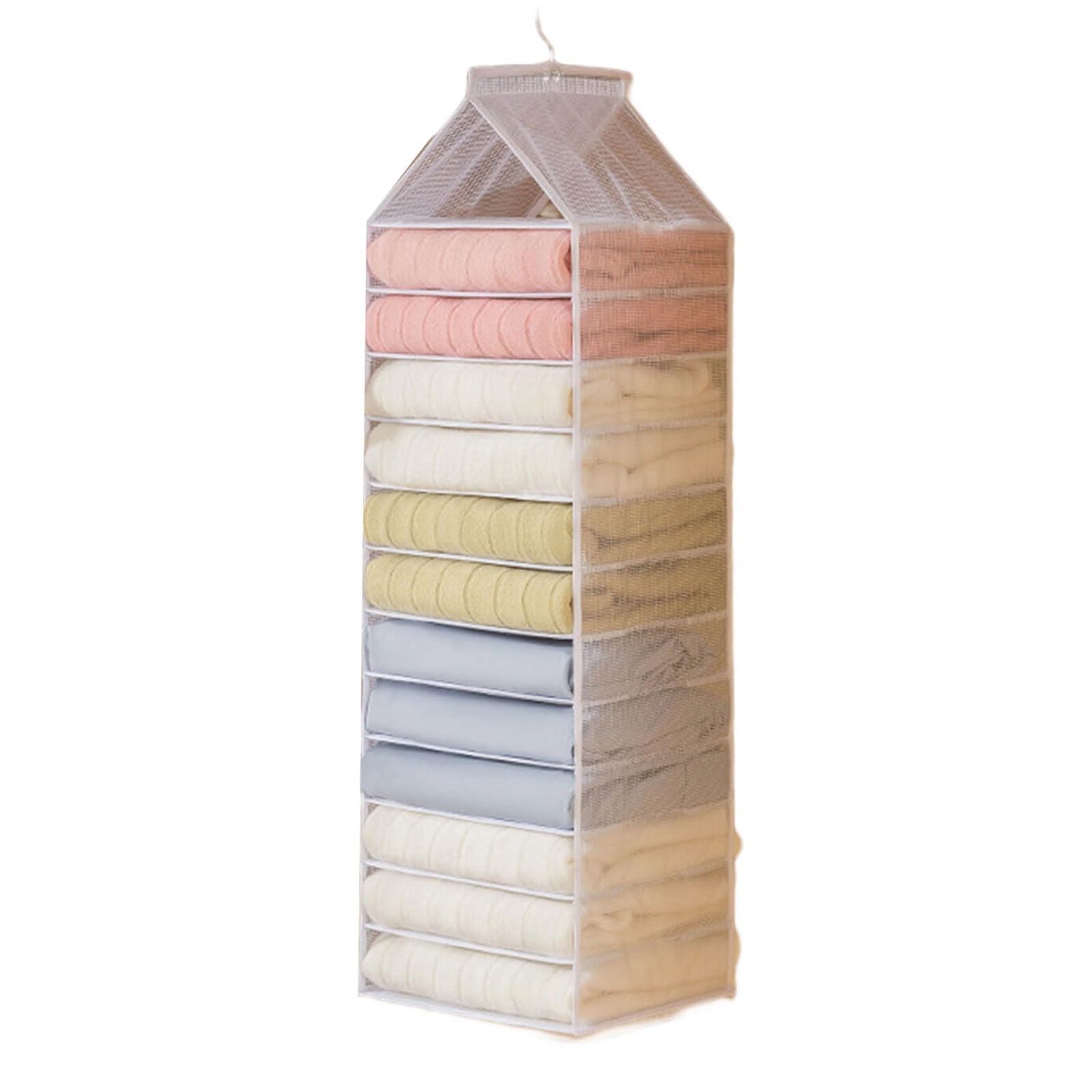 Nucelit Hanging Storage Organizers for Behind the Door Large Capacity Designs Easy to Use for Household Items Multipurpose Storage Solution