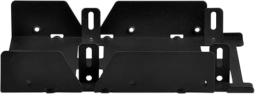 Miniatura 3 de SilverStone Technology Convertidor de bahía HDD/SSD de disco duro interno de 3.5 pulgadas a 3 x 2.5 pulgadas, negro SDP08B-E