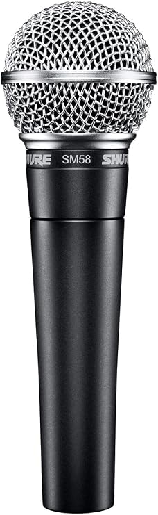 Shure SM58S Micro dynamique cardioïde avec interrupteur - Boîte ouverte