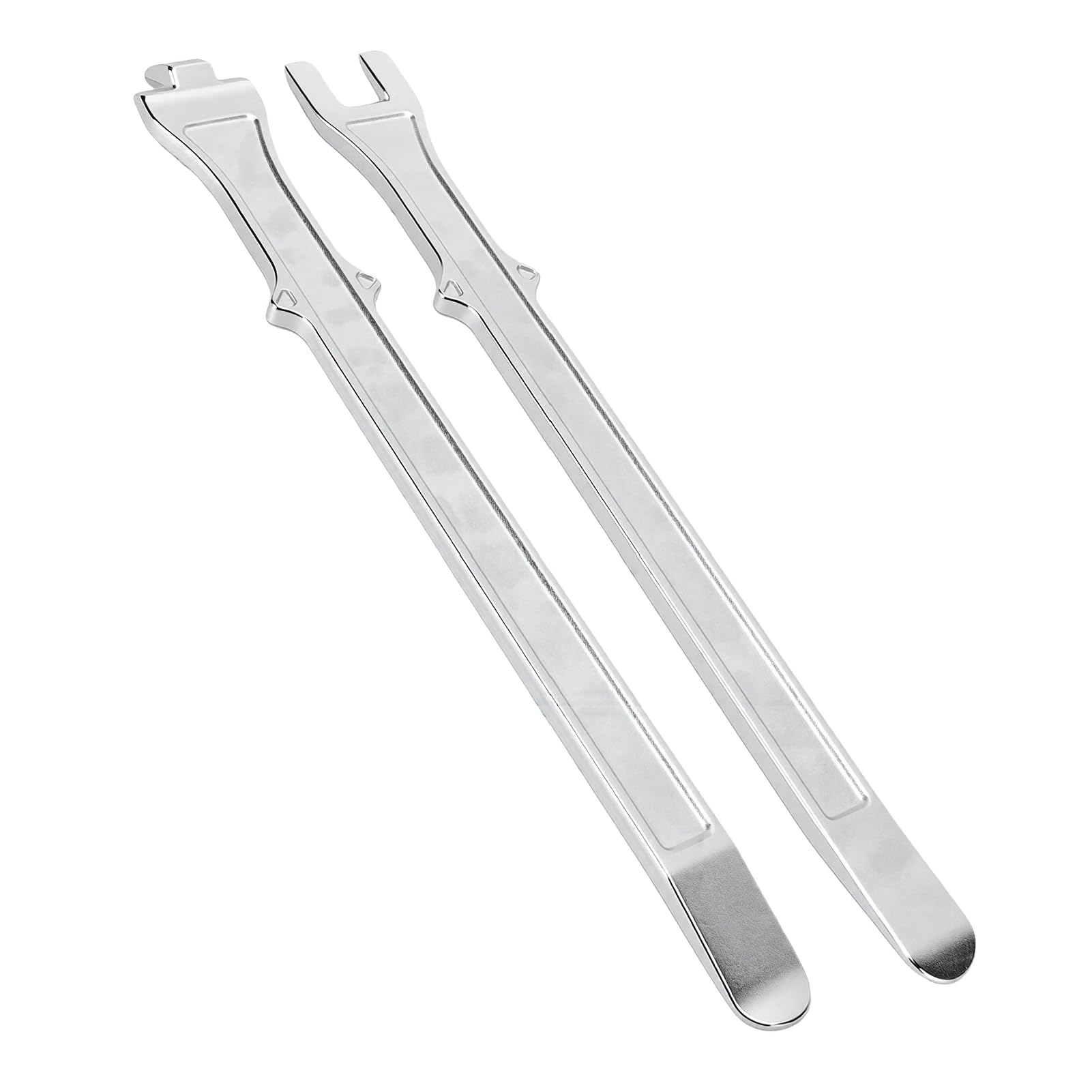 Elprico Lot de 2 démonte-pneus Moto 16" en Acier au Carbone