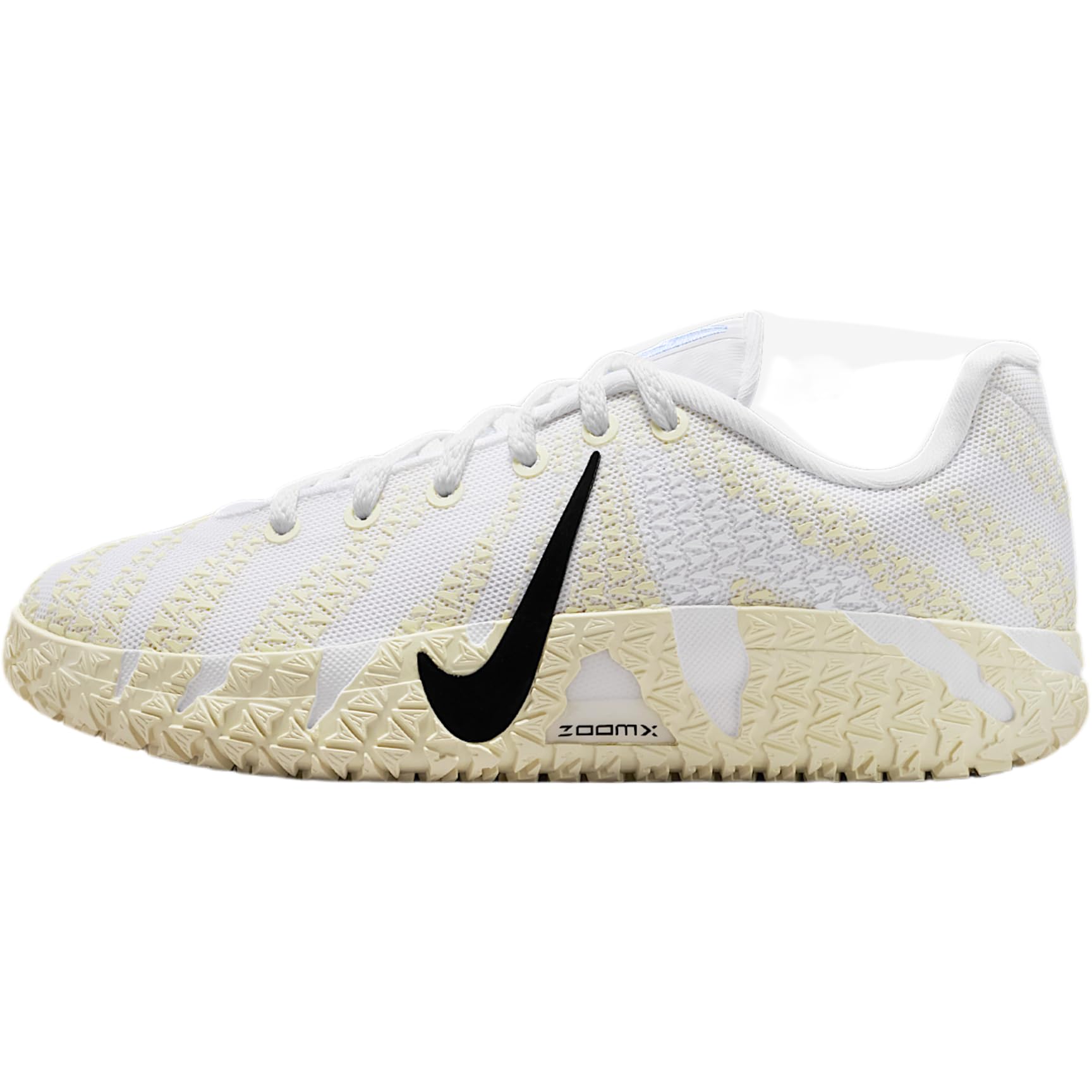 Ja 3 Big Kids' Basketball Shoes (White/Coconut Milk/Desert Khaki/Black)