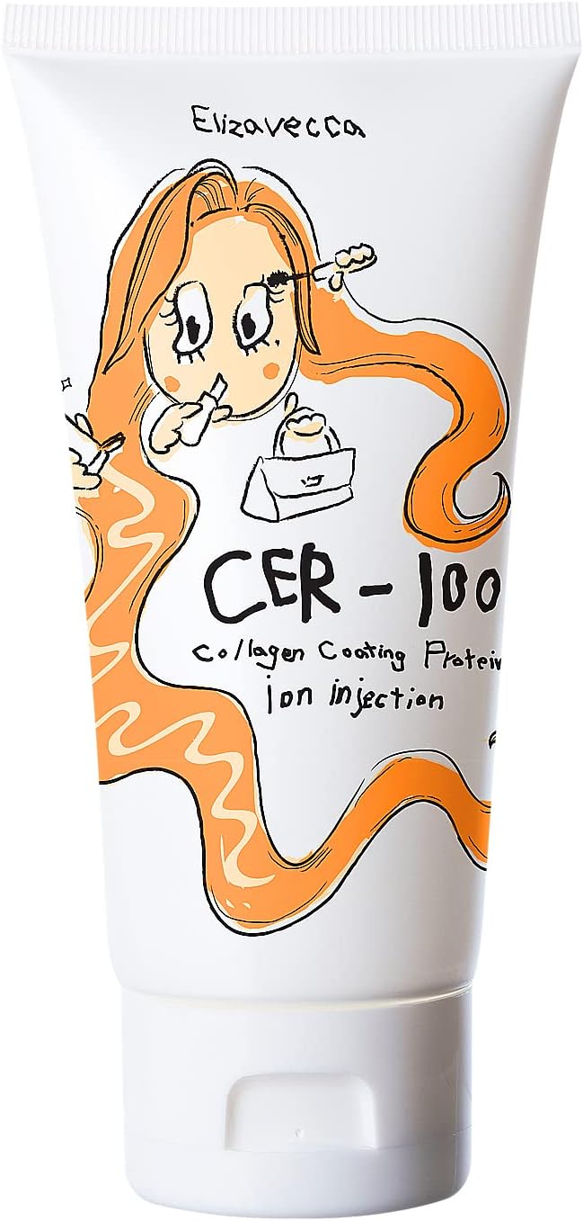 Elizavecca CER-100 Collagen Coating Protein Ion Injection Hair Essence Cream 50ml/1.7 fl.oz.