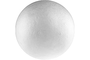 12 Inch Styrofoam Balls with Smooth Surface for DIY Art Projects
