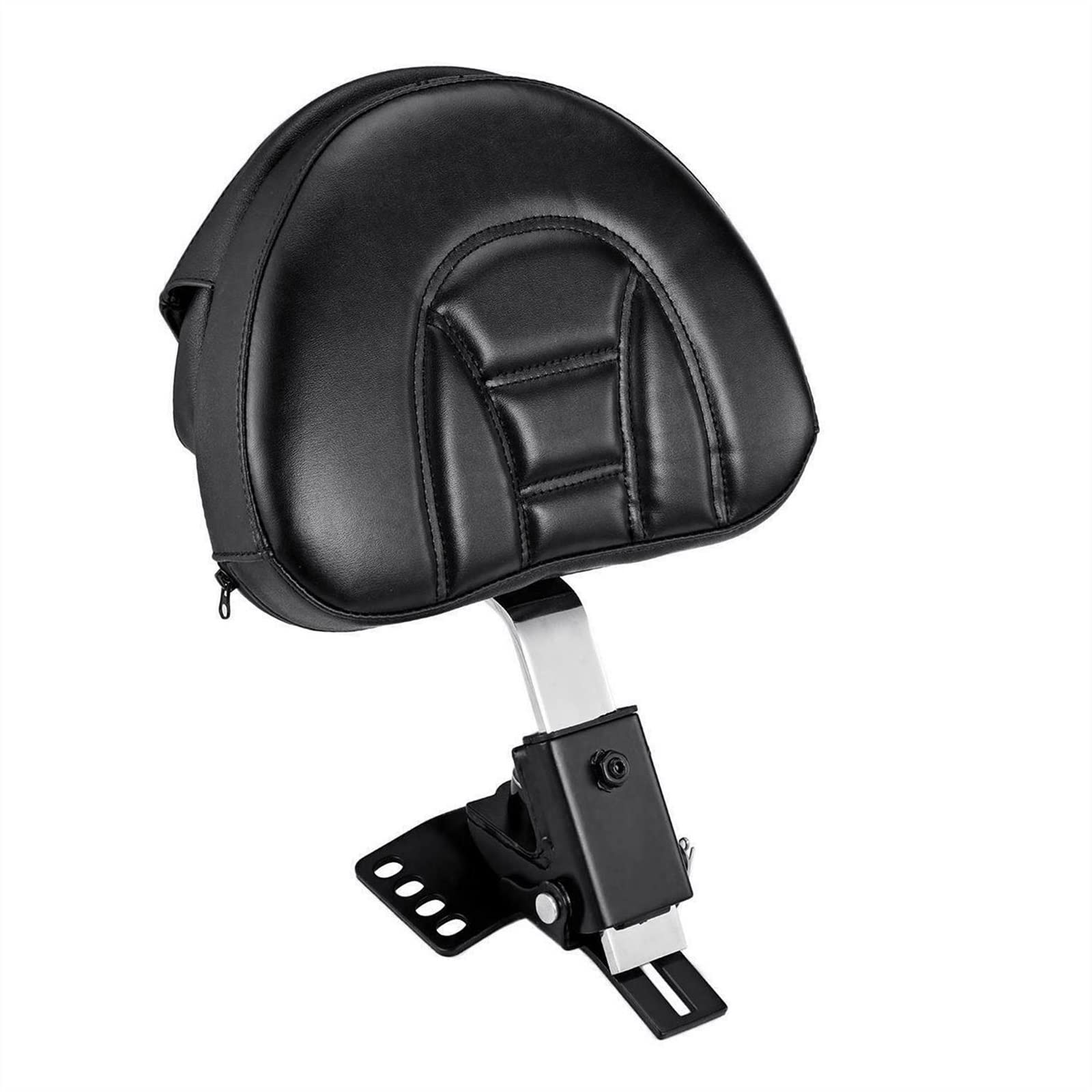 NINOMA Posteriore del Motociclo Schienale Sissy Bar Cuscino Pad Retrofit per Harley Touring Electra Road Street Glide Road King Coda gobba