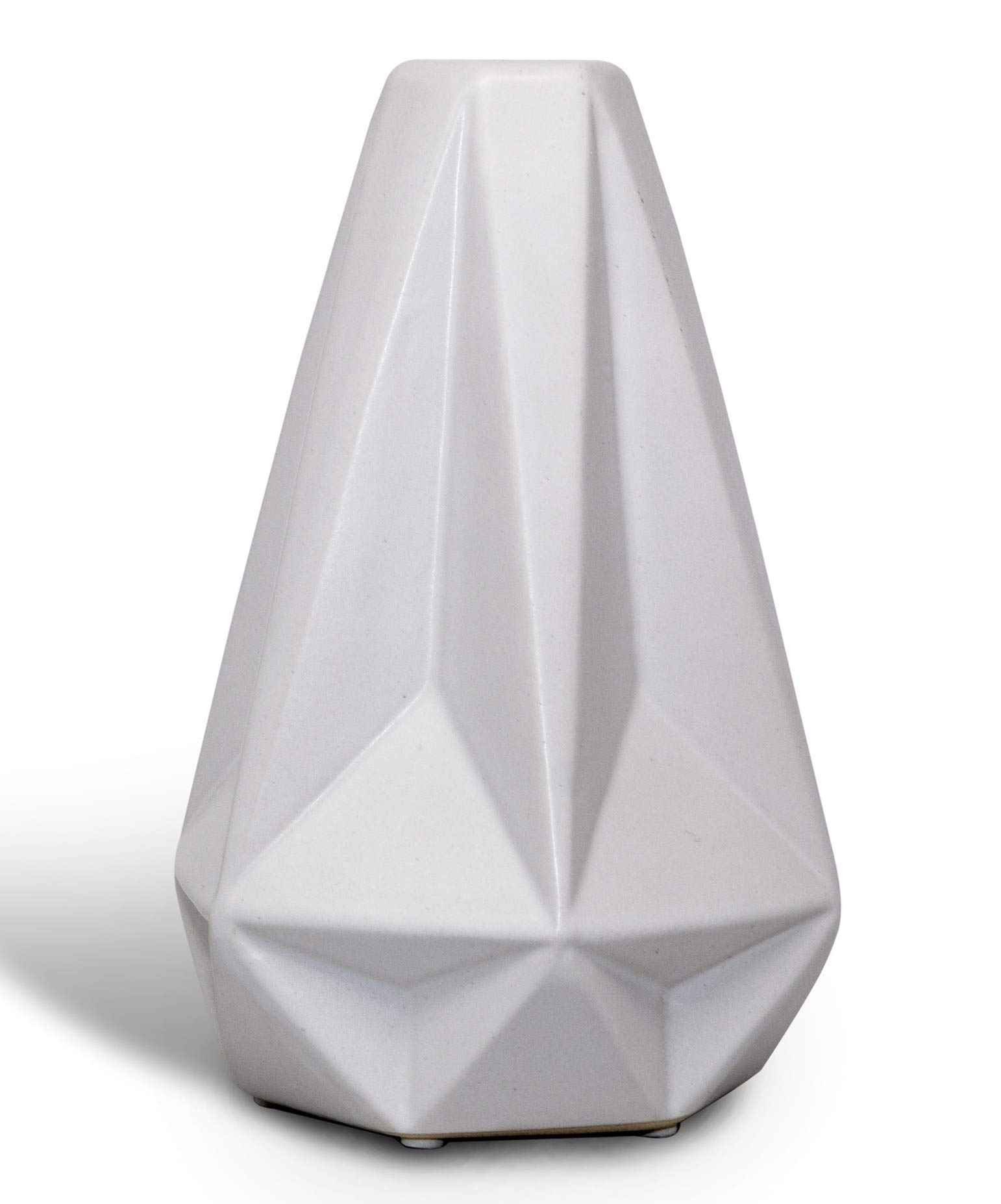 Amazon.co.jp: NEWQZ 現代 幾何学 模様 石器 花瓶、 磁器 花瓶