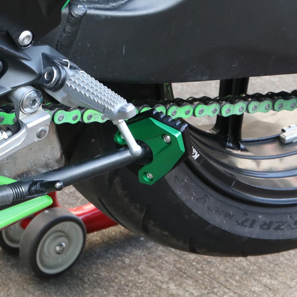 Modeer Compatibile con Z900 2017 – 2025, piastra di prolunga CNC, supporto laterale Pad Z 900 Z900 accessori (nero)