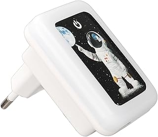 Carregador de Parede USB WBTY Plugue de Carregador de Porta Dupla Touch 5V 2.4A Adaptador de Carregador USB Com Luz Noturna LED Plugue UE 110-265V