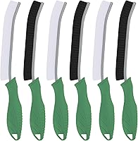 Vista 31 de Cepillo de inodoro, 2 piezas de cepillo de limpieza de baño, raspador de inodoro, cepillo de inodoro profundo con agujero para colgar, cepillo