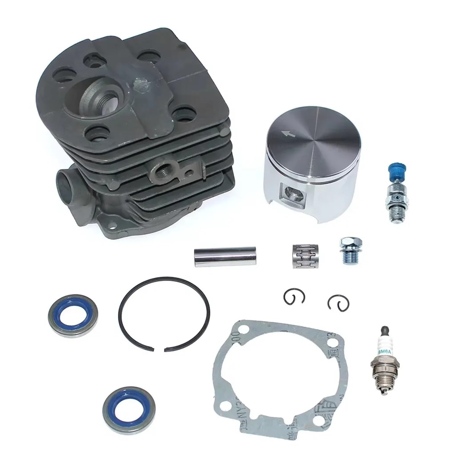 Dingmao Kit de pistón cilíndrico Compatible con motosierra Hus 55 55 Rancher 51 503609104