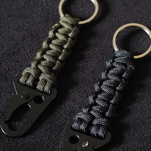 Miniatura 3 de Cuerda Paracord de 550 libras, 7 hebras de cuerda de paracaídas de 100 pies 0.157 in, cuerda de paracaídas de nailon para campamento, azul rey