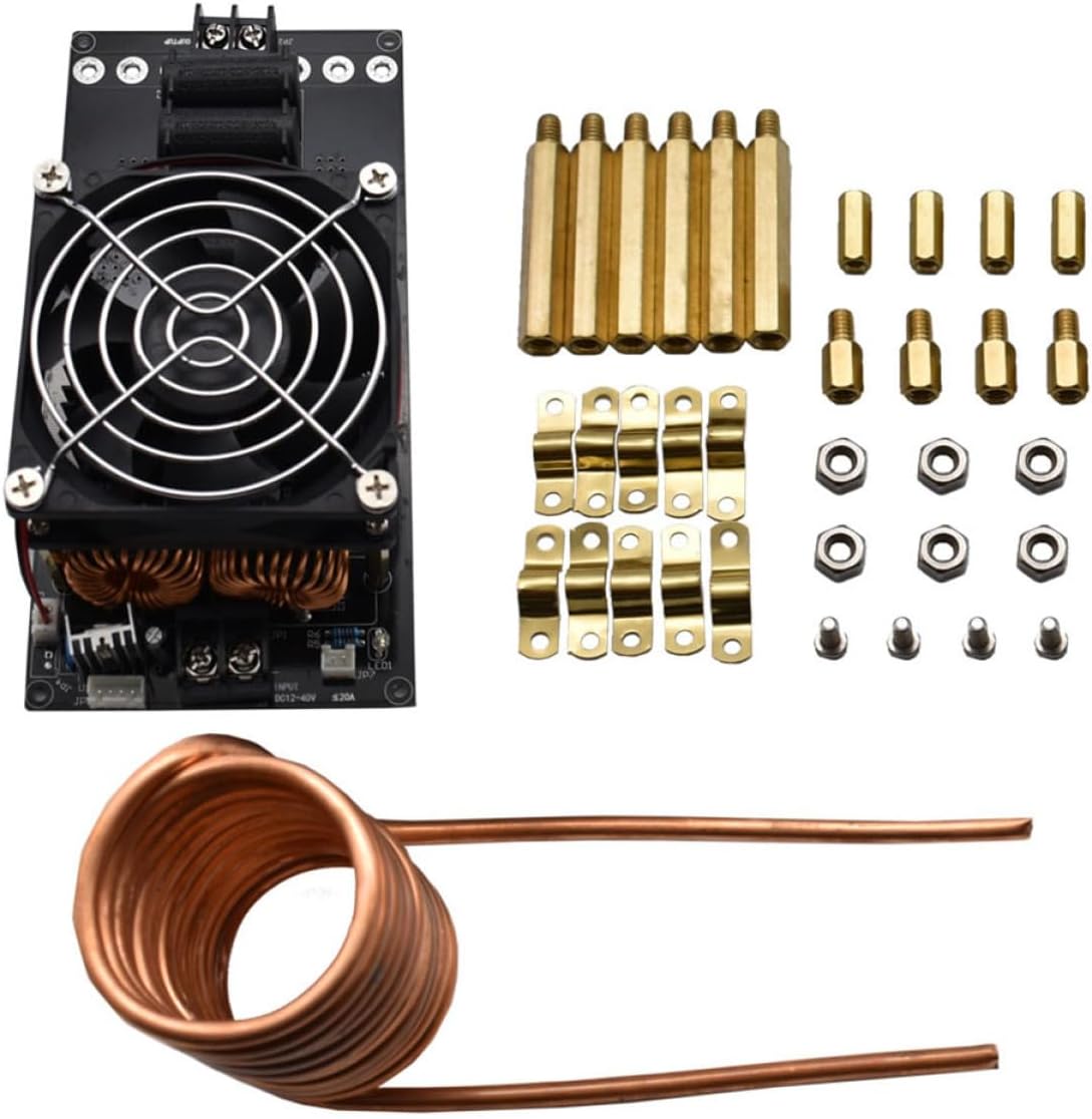 Veemoon Duction Heater Module 1000w Low Voltage 20a Induction Heating Board Heat Dissipation f