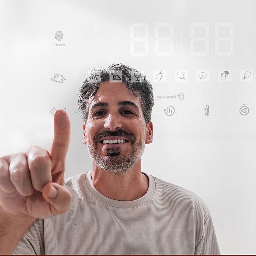 Person loading laundry into the washing machine, highlighting its capacity and Space Pro design.