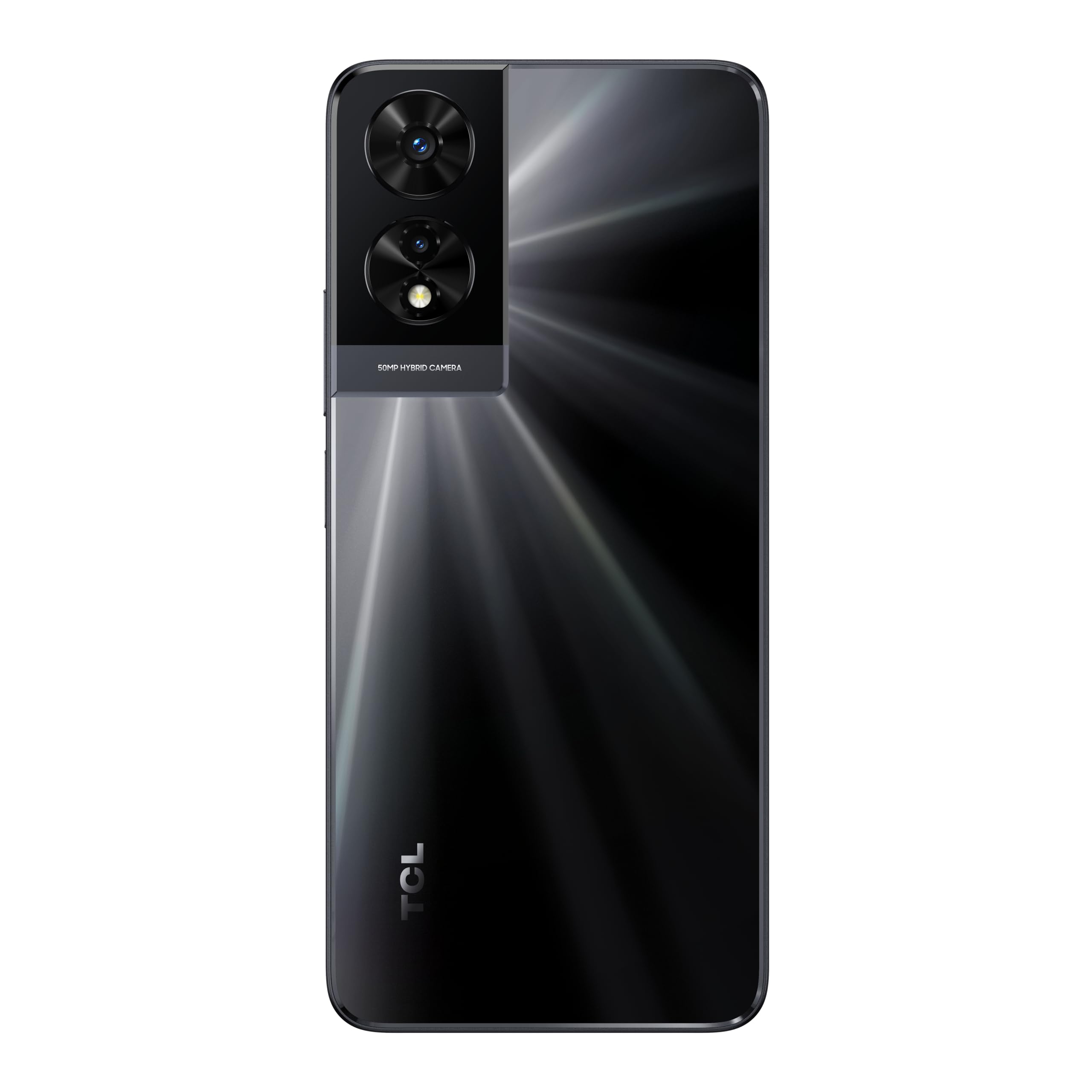 TCL 505 - Smartphone 4G Display 6.75 HD+ 90Hz, 128GB, 8GB RAM (4+4GB RAM expansion), 50Mp Hybrid camera, Android 14, Batt. 5010 mAh, Dual Sim, Space Grey, Cavo USB Type-C Aggiuntivo