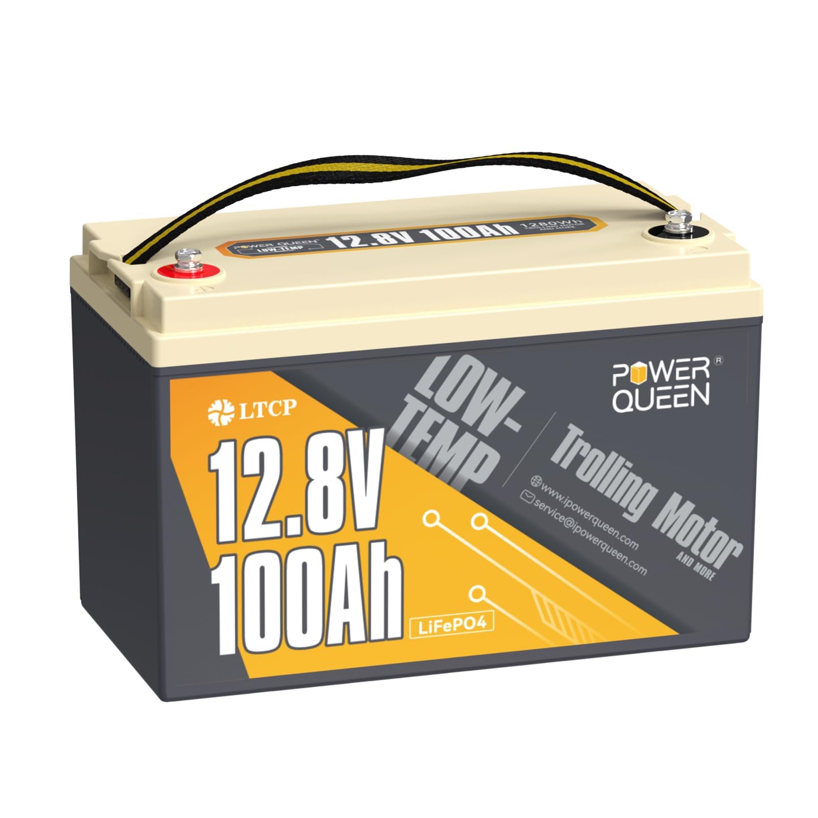 Amazon | Power Queen 12V 100Ah リン酸鉄リチウムイオンバッテリー 