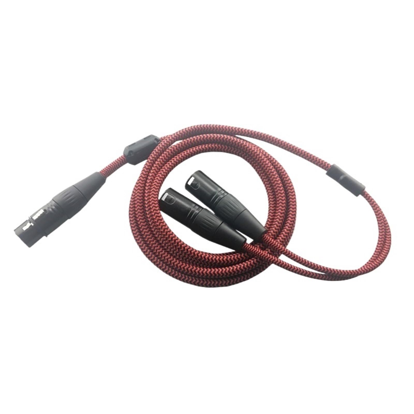 Cavo Audio Splitter for Amplificatore Mixer Microfono XLR Doppio XLR Femmina a 3 Pin a 2 XLR Maschio(3m)