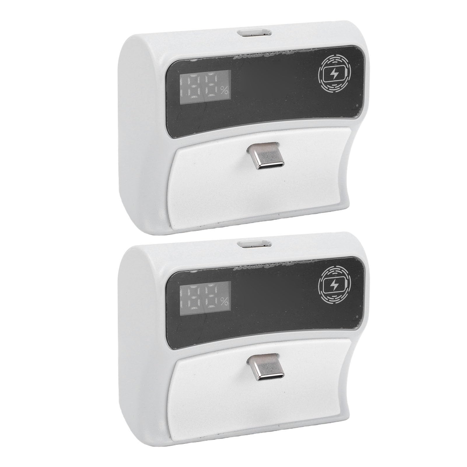 Batteria Ricaricabile per Controller da Gioco 2 Pro con Display LED e funzionalità di Sicurezza Intelligenti per Lunghe Sessioni di Gioco (2 pezzi)