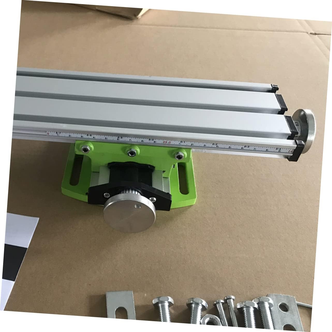 NUOBESTY Mini Milling Machine Vise with Adjustable X Y Drill Press Aluminum Alloy Construction Compatible with Bench Drill Versatile Workholding