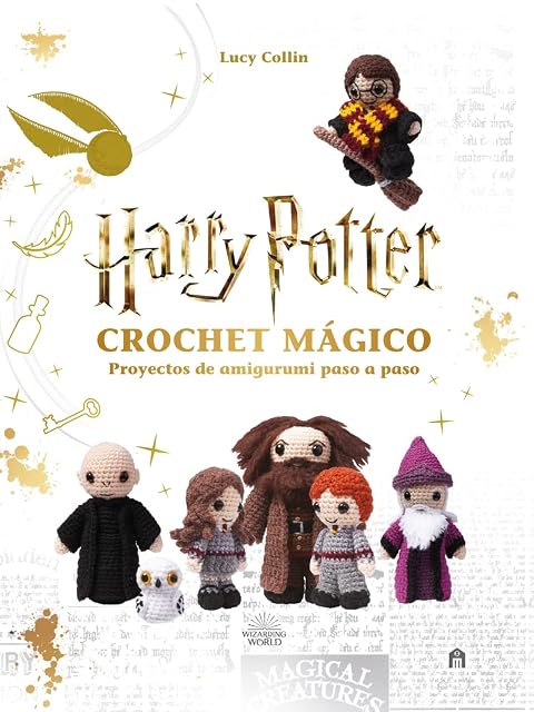 Portada de Harry Potter. Crochet Magico