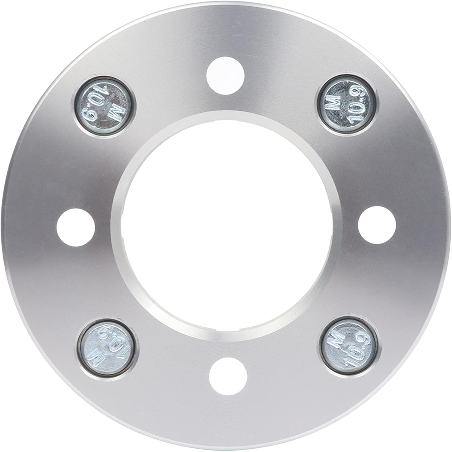 ECCPP Set of 4 15mm Wheel Spacer 4x4.5 4x114.3 Wheel Spacer Adapter Kit with M 12x1.5 71mm Hub Bore for Charger Chevette Civic Cobalt Colt Corolla Echo Escort 4 Lug Silver Aluminum