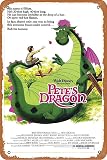 Pete's Dragon Movie (1977) Poster Vintage Metal Tin Sign Retro Style Wall Plaque Decoration Metal Sign 8x12 inch