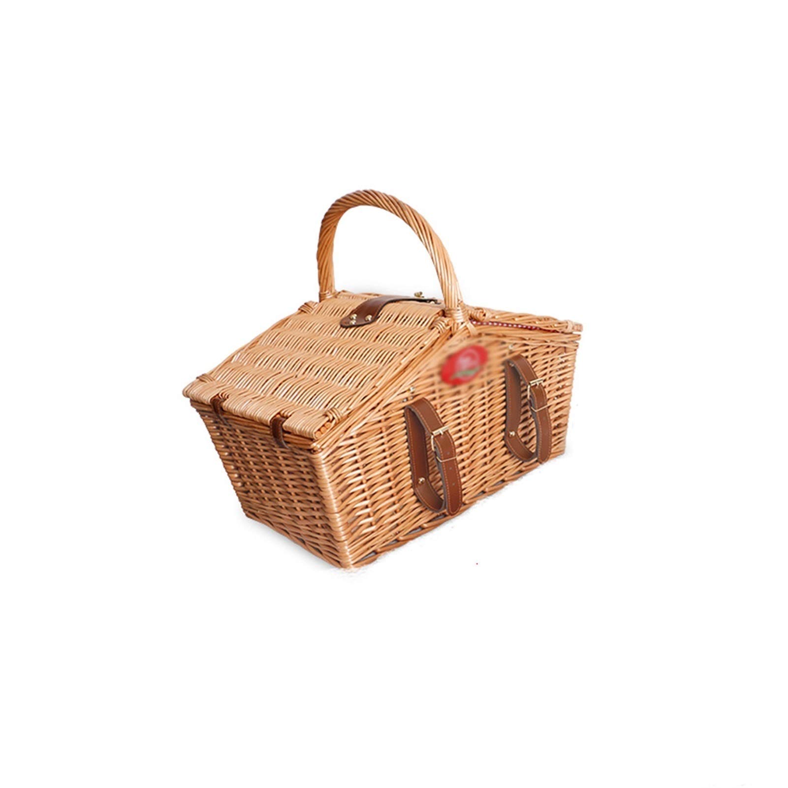 CampFeuer Panier Pique-Nique 4 Personnes 29 Pièces - Avec Compartiment Isotherme Et Vaisselle Complète