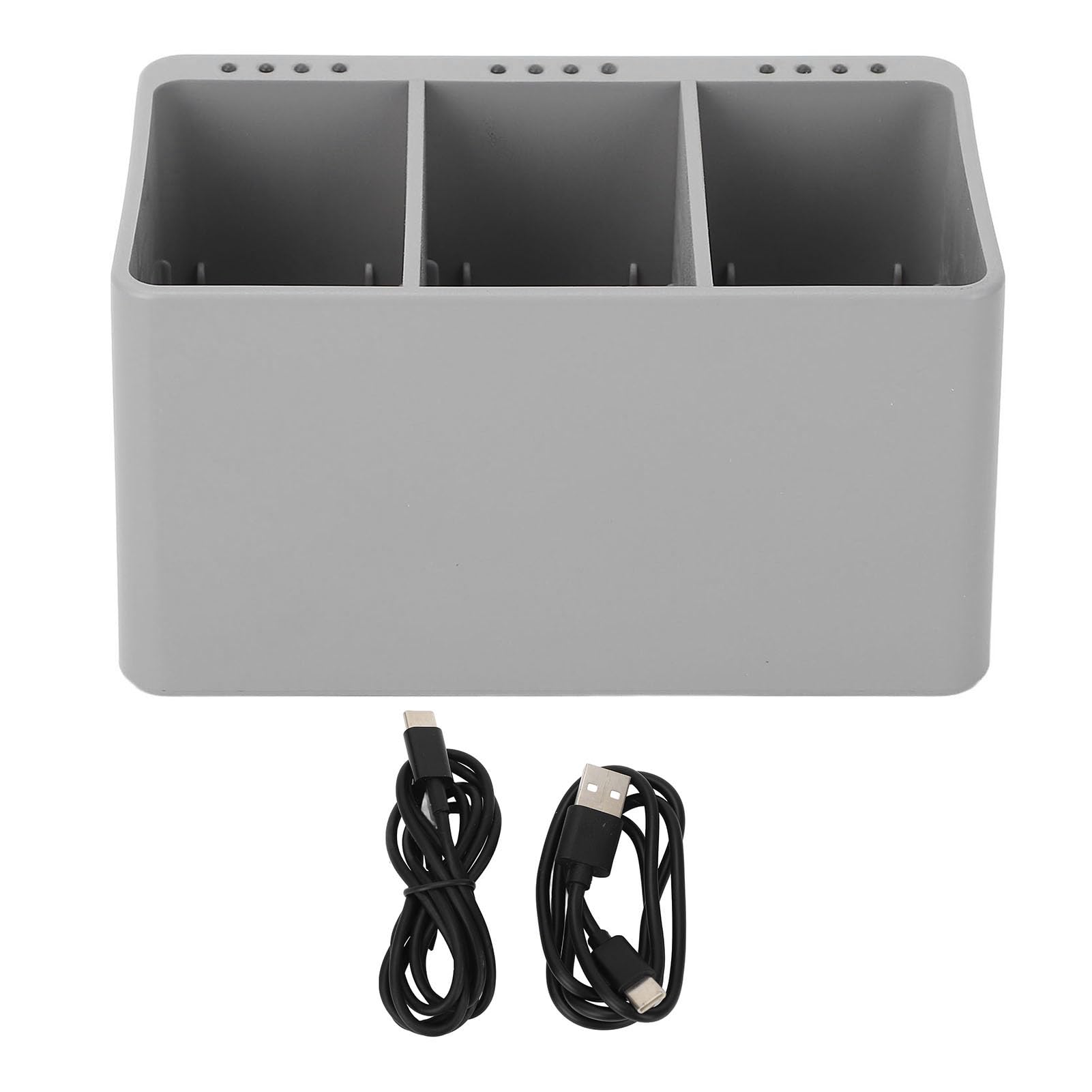 Hub di Ricarica per Batterie per Droni Caricabatterie Efficiente PD a 3 Vie per Mini Droni Materiale ABS Portatile per Utenti