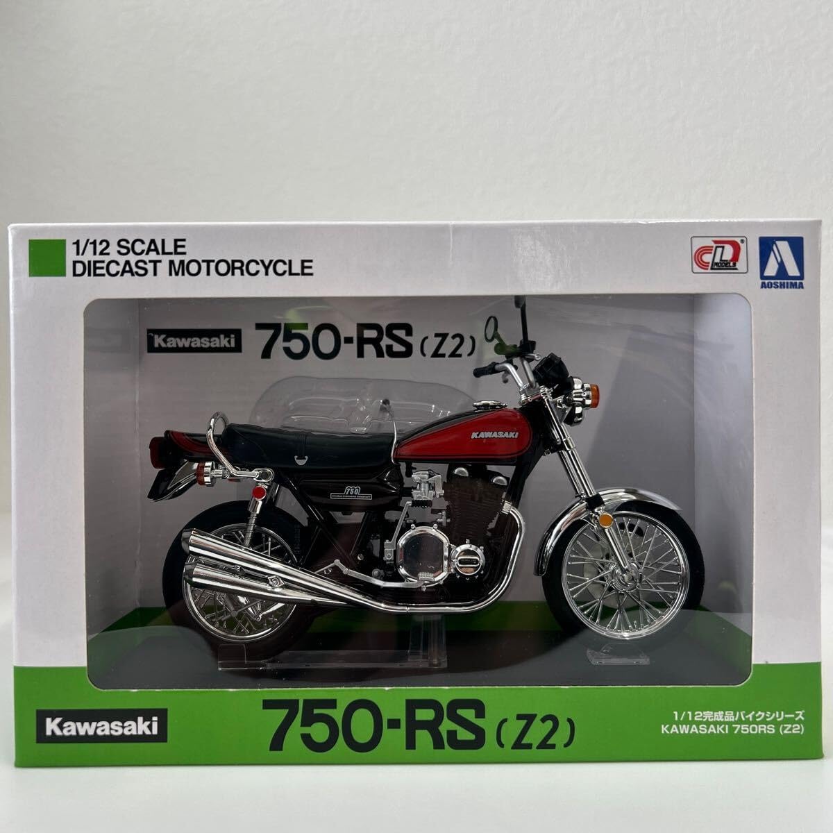 低ダスト】未開封 AOSHIMA 1/12 KAWASAKI 750RS Z2 アオシマ カワサキ