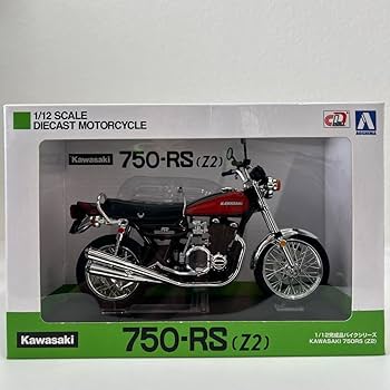 Kawasaki 750-RS (Z2) 1/12 アオシマ　ファイヤーボール Amazon.co.jp: スカイネット 1/12 完成品バイク KAWASAKI 750RS