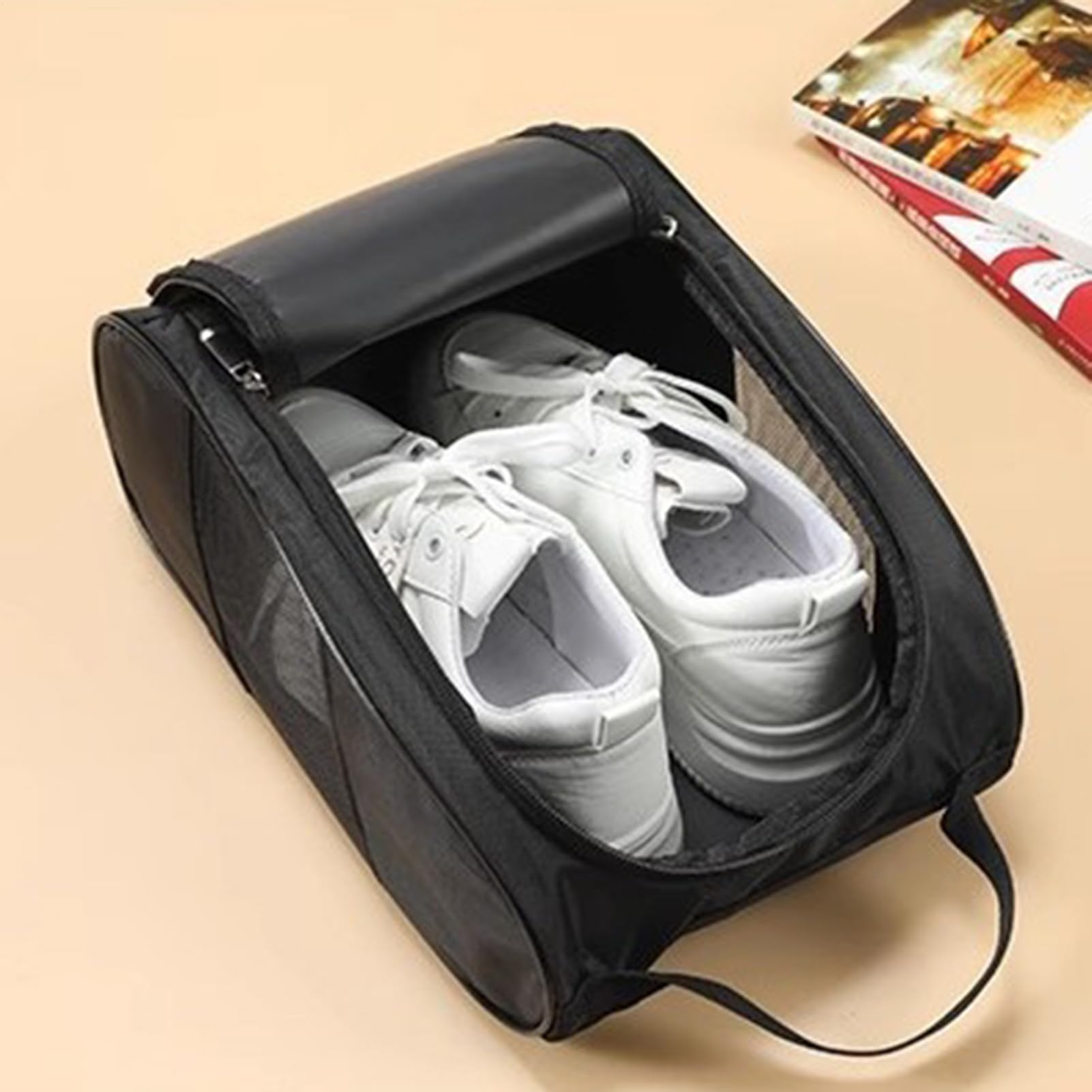 Sacs De Rangement pour Chaussures - Housse Rangement Chaussures De Voyage Shoe Bag Portable | Sac À Chaussures | Organiseur De Chaussures Imperméable pour Chaussures De Football, Chaussures