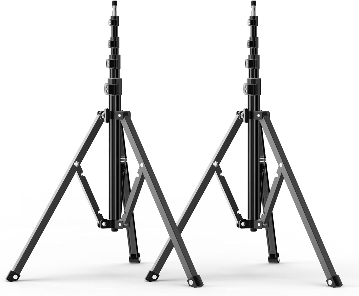 EMART Light Stand,64 inches led Light Stand Reverse Folding Light Tripod for