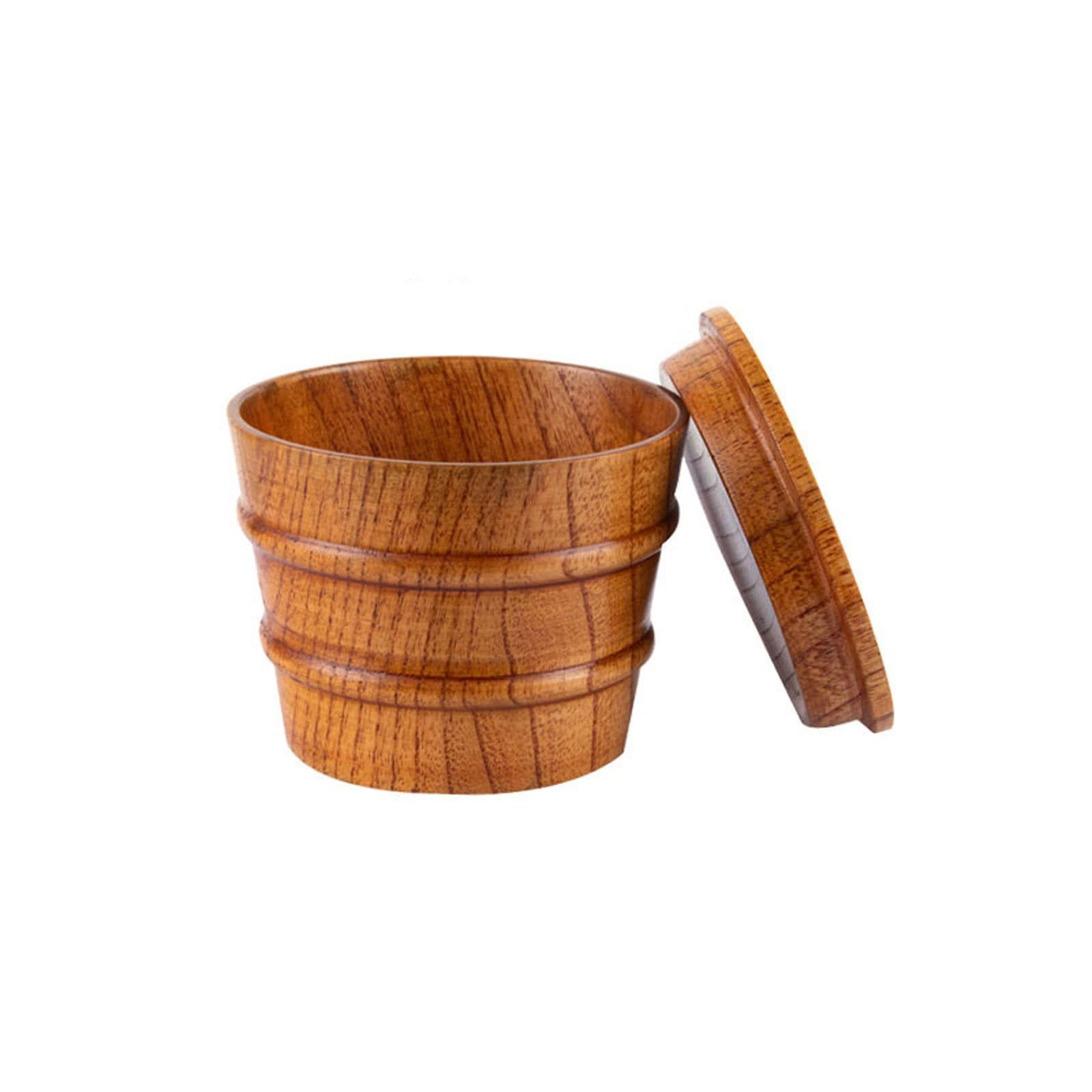 Buxuaaaa Natural Wood Cups Mug Wooden Big Belly Cups Coffee Milk Water Cup Kitchen Drinkware Drinkware Wooden Big Belly Cup