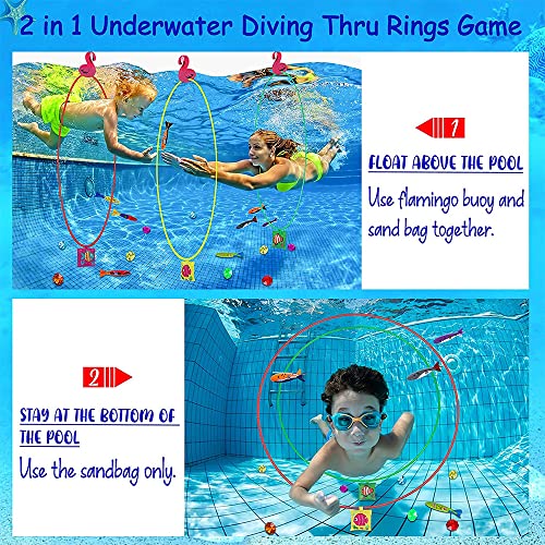 Jiahuade Giocattoli da Immersione,Giocattoli