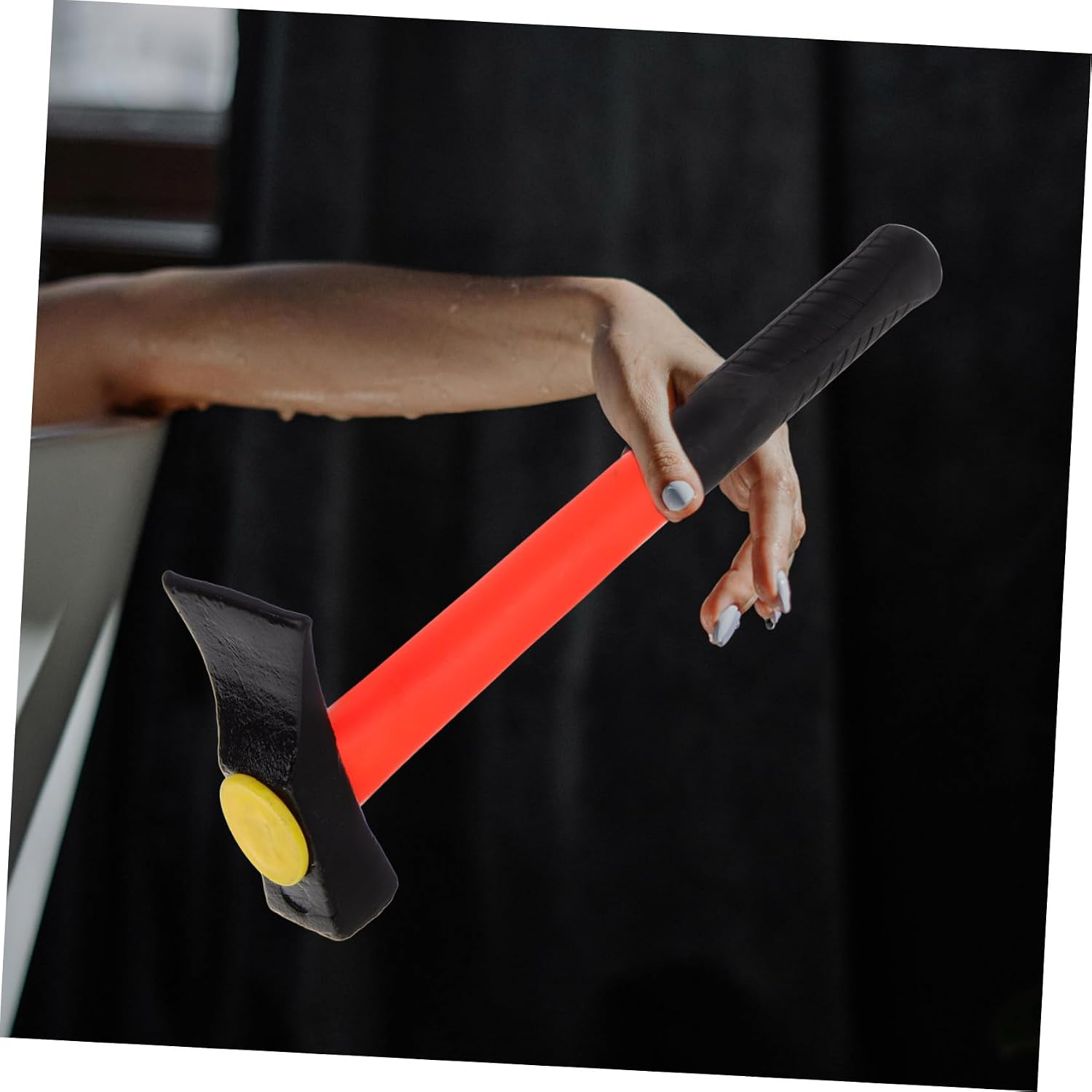 Vibration Hammer Small Hammer for Woodworking Carpentry Nailing Non-slip Grip Reinforced Compact Tool