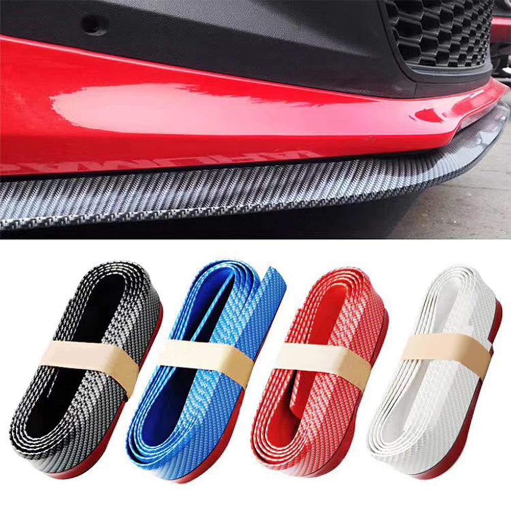 Favuit Universele Frontspoilerlip – 2,5 Meter, Zelfklevend TPVC-Rubber – Beschermt En Tuned Auto, SUV En Vrachtwagen – Waterdicht En UV-bestendig