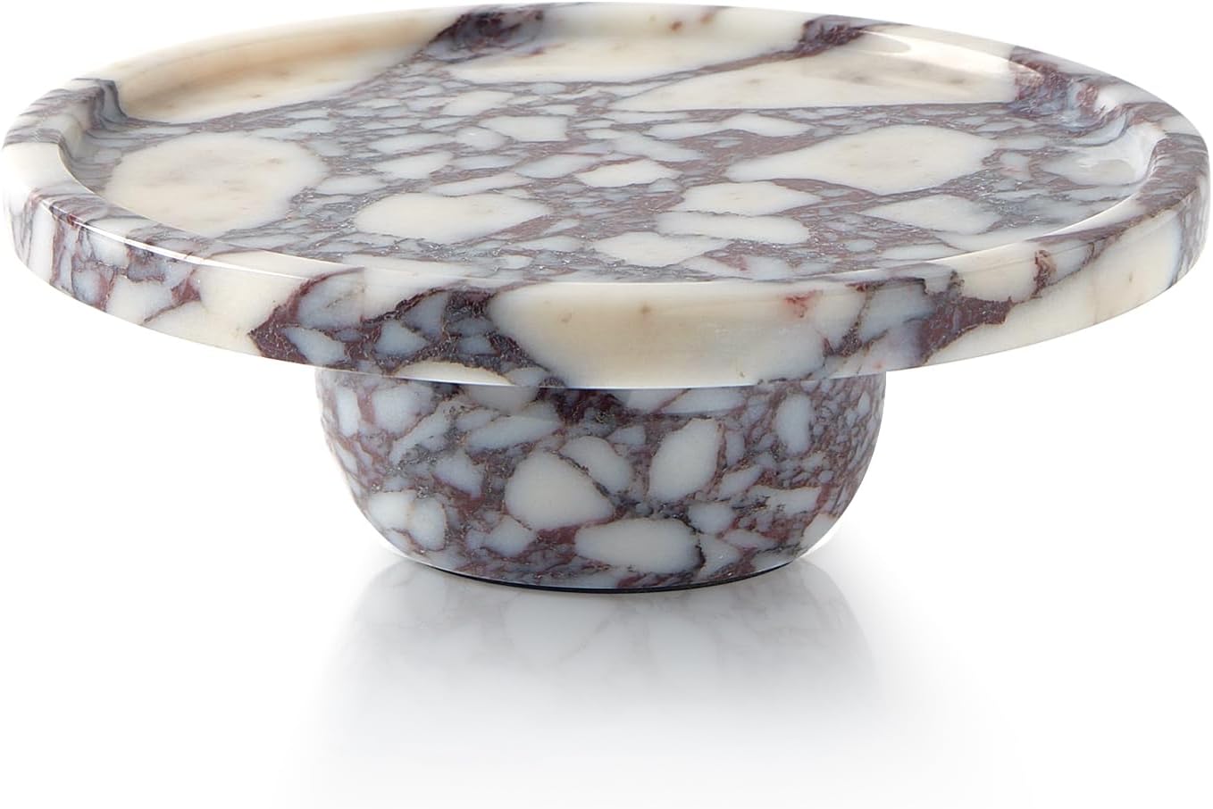 Luxury Natural Marble Decorative Tray for Vanity Bathroom Decor