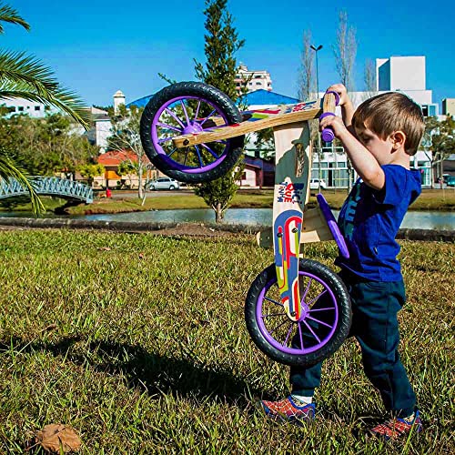 Bicicleta de Equilíbrio Coloridinha Biciquetinha