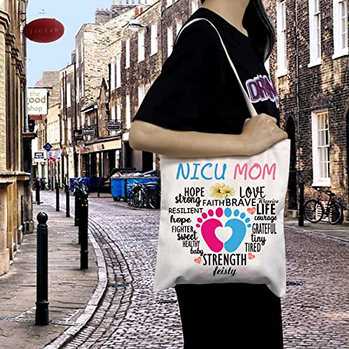 Bolso tote para mamás de la UCIN: regalo para mamá, regalo para esposa, regalo para amigas, regalo para damas de honor, regalo para cuñadas, regalo para suegras, regalo para nueras, regalo para compañeras de trabajo miniatura 2