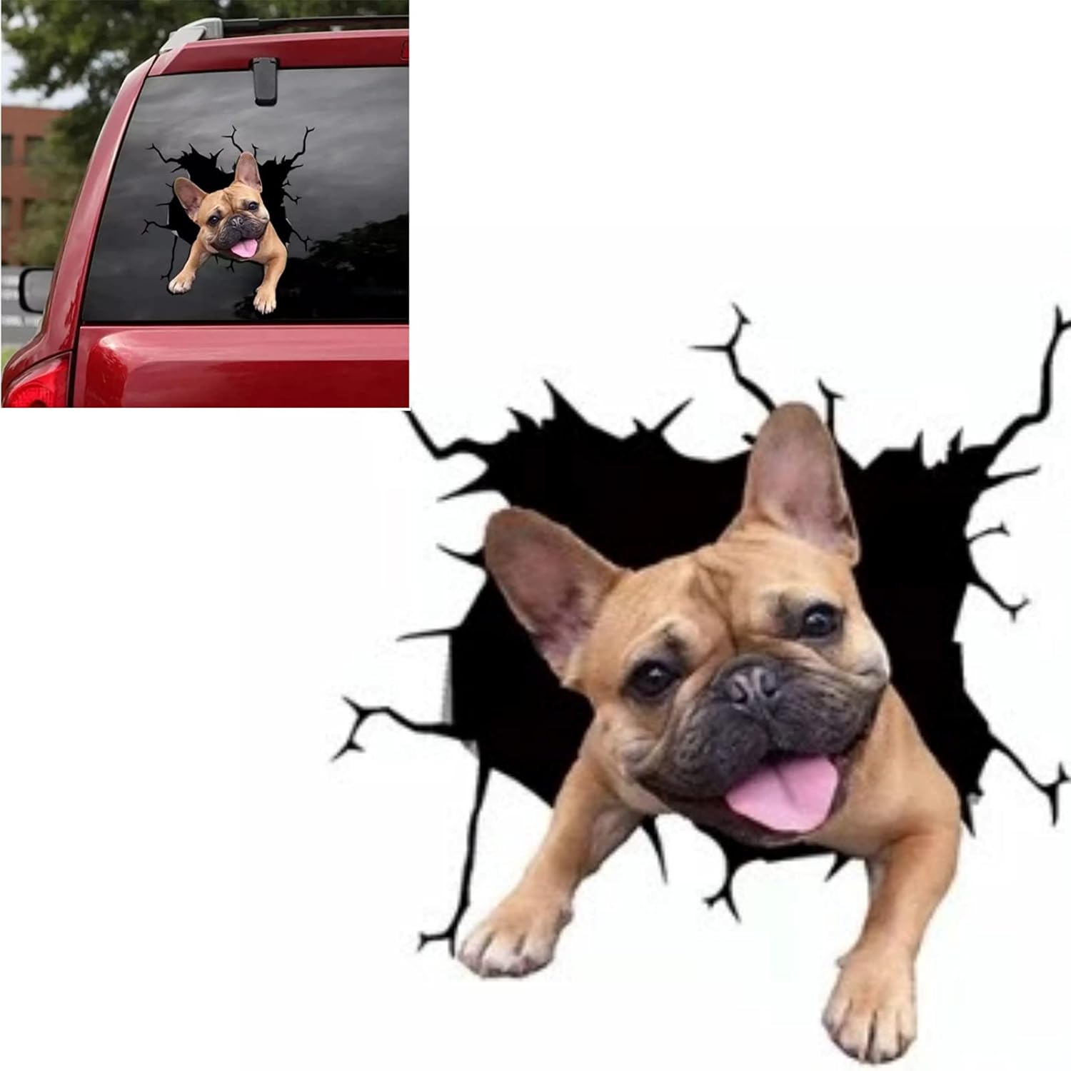 Coolthick カーステッカー 車 トラック ステッカー 犬 おもしろ 面白い 動物 ペット パグ2 Faz Co Coolthick カーステッカー 車 トラック ステッカー 犬 おもしろ 面白い 動物 ペット パグ2 Faz Co