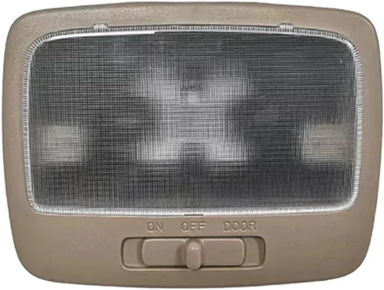 Auto Dome Light Overhead Interior Roof Light Rear Ceiling Light Assembly，Compatible with Kia Sportage 05-10 Beige Gray 928301F500(Beige)