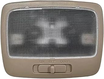 Auto Dome Light Overhead Interior Roof Light Rear Ceiling Light Assembly,Compatible with Kia Sportage 05-10 Beige Gray 928301F500Beige