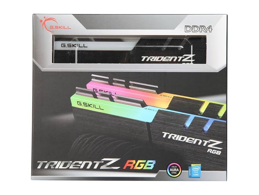 PCパーツ G.SKILL DDR4-2400 16GBx2 32GB Amazon | G.Skill 32GB (2 x 16GB) TridentZ RGBシリーズ DDR4