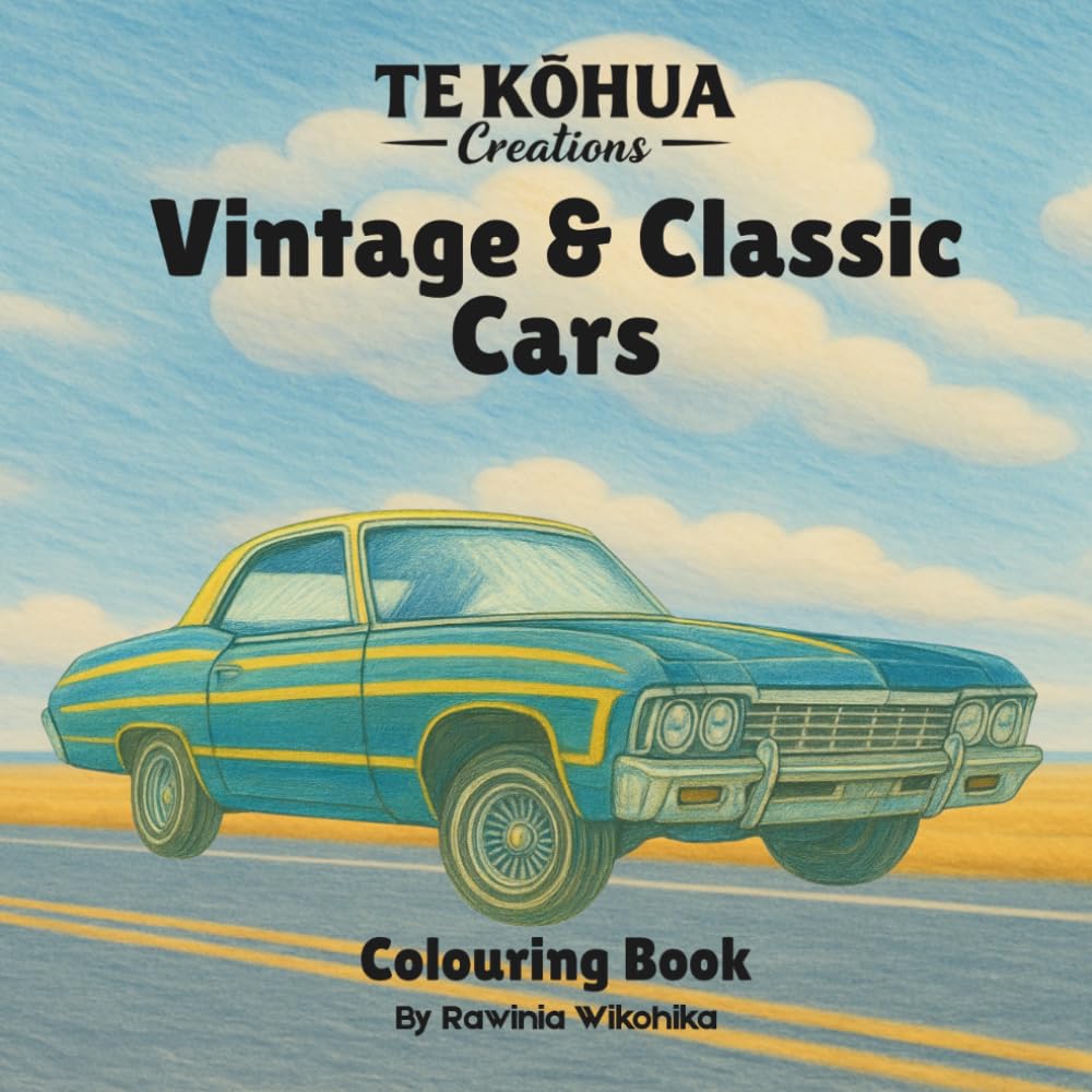 Vintage & Classic Cars (Vehicle colouring books)