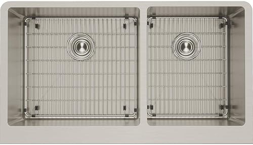 Elkay CTXF234179C Crosstown - Kit de fregadero de acero inoxidable para delantal intercambiable, 6040, azul