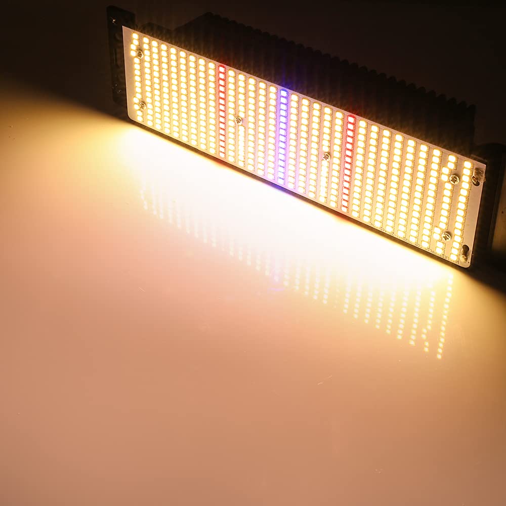 Lampada da coltivazione a LED a spettro completo 300 W 200 150, lampada bianca calda for piante interno Fioritura di verdure in serra idroponica Illuminatore orticolo(150W)