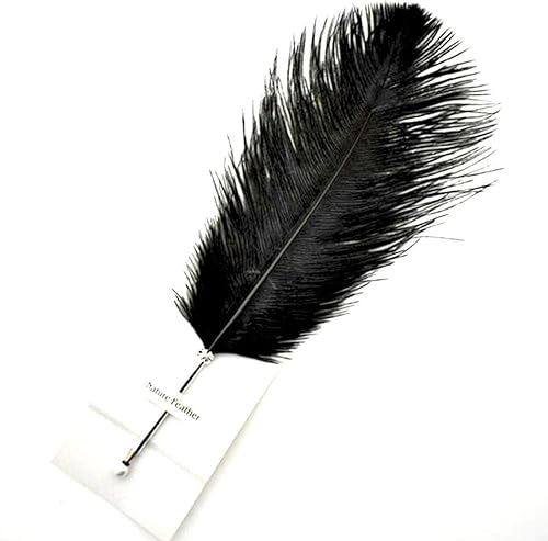 Miniatura 3 de Bolígrafo de pluma de avestruz novedoso, bolígrafo de firma para escribir, regalo, suministros escolares, de oficina, regalo de boda, regalo de