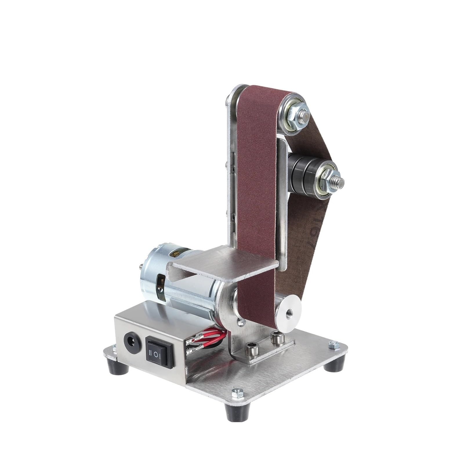 JVDDI Electric Belt Sander Mini Multifunctional Sanding Polishing Grinding Machine