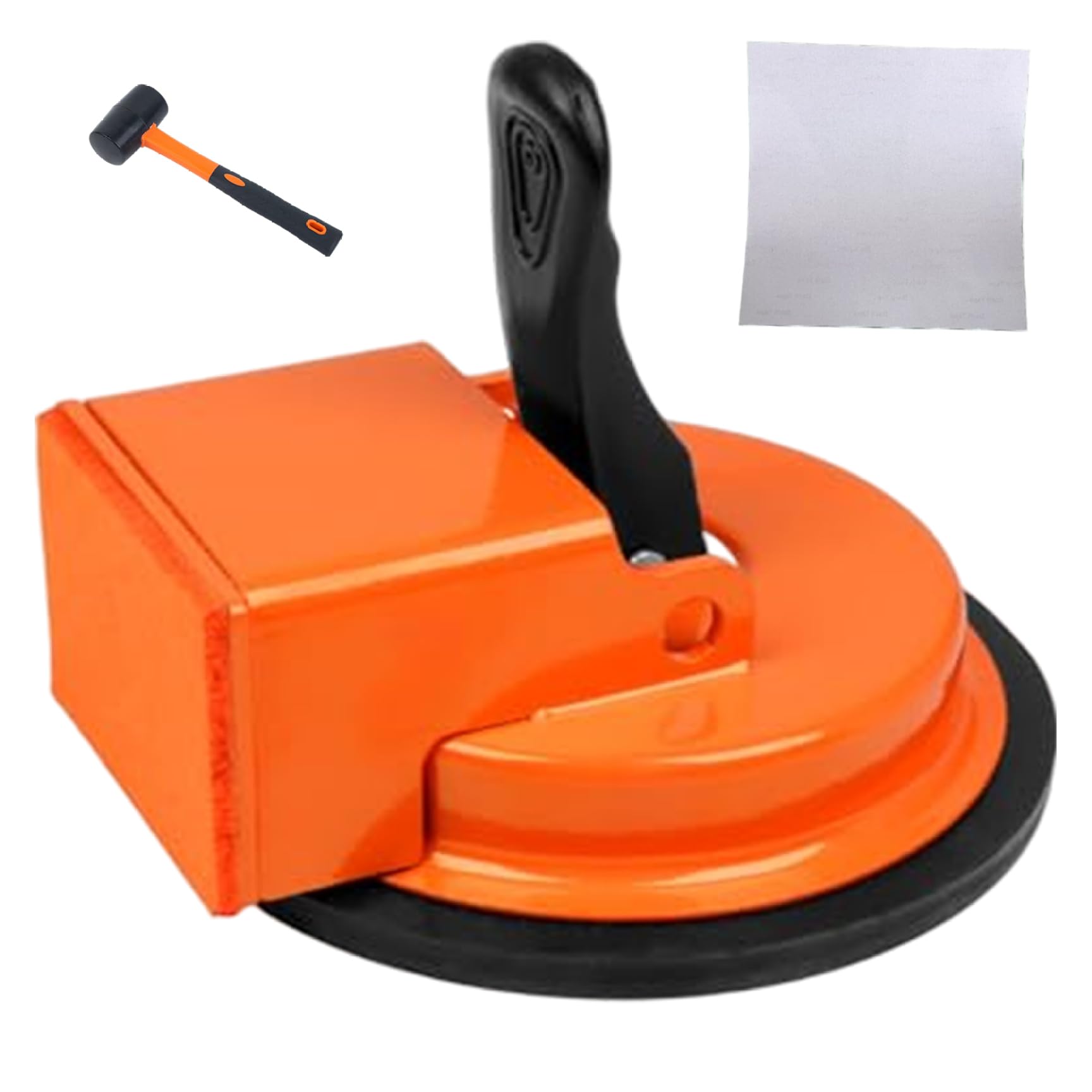 Outil de fixation d'écart de sol en métal durable avec kit de 7 patins adhésifs
