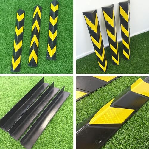 Garde-corps d'angle et barres anti-collision pour protection murale de parking souterrain