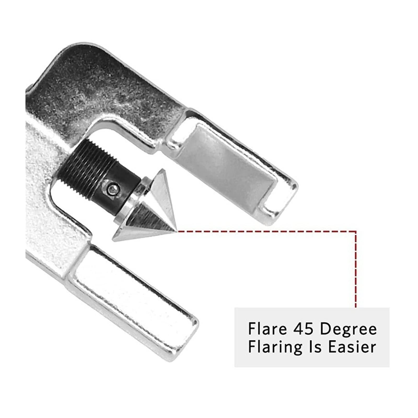 Kupferrohr aufflackern 5-16 mm Universal Flacking Werkzeugsatz Handrohrexpander for Winkel Excentric Kegel-Flacking-Werkzeugkit erweitert für hydraulische Systeme, Kfz-Wartung